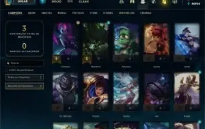 Conta FERRO 4 - Smurf LOL (league of legends) ELOMOON
