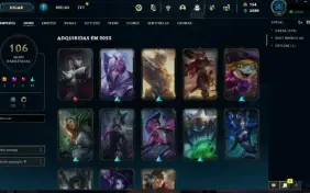 Conta LOL FULL ACESSO - Singed Pelotão Riot + Icones raros