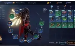 Vendo WAR MIR4 lv63 76k power 2 pets épicos  Servidor=SA72