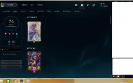Conta League of Legends OuroIV, 76 Skins, 106 Campeões...