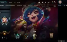 Combo de  2 contas lol platina