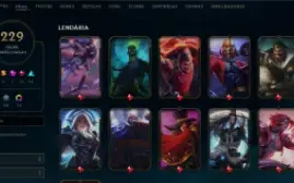 Conta Season 2 Elo Platina Com 229 Skins
