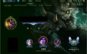 Conta Diamante 5 - 160 Skins ++