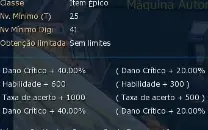 Conta LADMO Alphamon Mid Game Com Darknes Bagra E True Vice