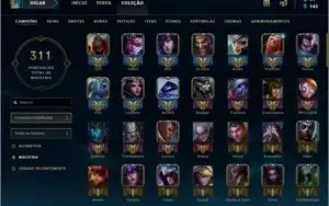 CONTA LOL DIAMOND COMPLETA (OPORTUNIDADE)