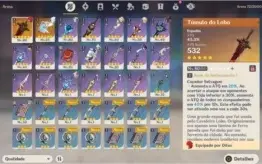 AR 47 EULA 100K DAMAGE + DILUC + TÚMULO + ATLAS