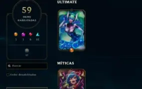 CONTA LOL - LVL 154 - 132 Champions - 59 Skins - FULL ACESSO