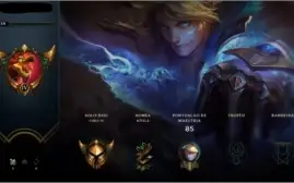 Conta lol Ouro 4 (email não verificado)