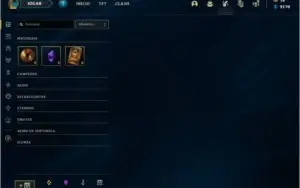 3 Contas de league of legends