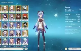 AR 57 - Conta com 15 personagens 5⭐ e 8 armas 5⭐