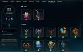 Conta LoL season 2 com diversas skins raras 807 8k de RP