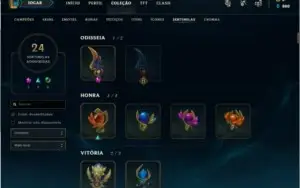 Conta lol challenger BR