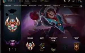 Conta lol challenger BR