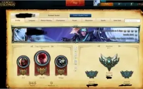 Conta LoL 85 campeões 39 skins (2 ultimates)