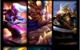 Conta platina 5 + 34 Champs + skins (borda ouro)