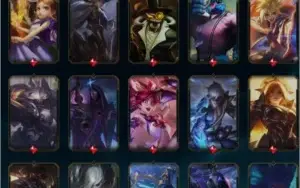 Conta unranked com 261 skins e 30 cromas.