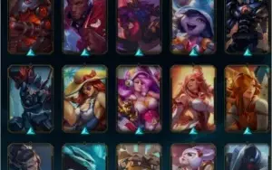 Conta unranked com 261 skins e 30 cromas.