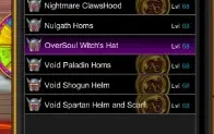 Adventure Quest Worlds, Conta com 2 orbs e itens do nulgath
