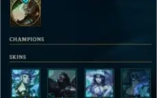 Conta lol main riven, 2017, skins épicas