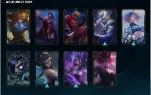 Conta lol main riven, 2017, skins épicas