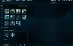 Conta LOL Diamante Completa