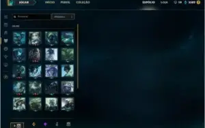 Conta LOL Diamante Completa