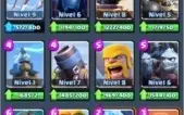 Conta Clash Royale, Lv9 + 220mil DE OURO +3k Trofeus
