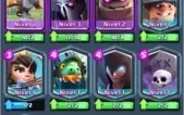 Conta Clash Royale, Lv9 + 220mil DE OURO +3k Trofeus