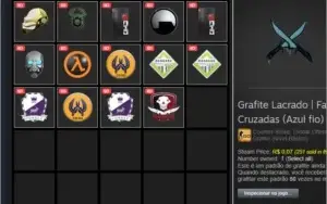 CS:GO PRIME 39 BROCHES + 6K HORAS CSGO + TRADE BAN