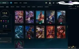 Conta League of Legends platina II