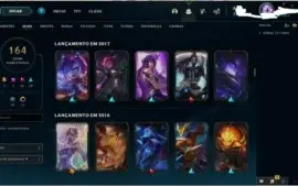 Conta League of Legends platina II