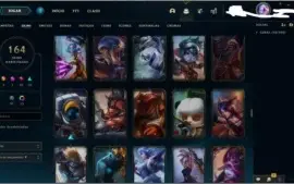 Conta League of Legends platina II