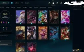 Conta League of Legends platina II