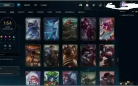 Conta League of Legends platina II