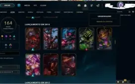 Conta League of Legends platina II
