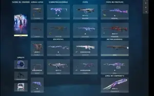 Conta de valorant com diversas skins