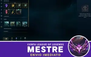 Conta League Of Legends Mestre 100+ Pdl • High Mmr