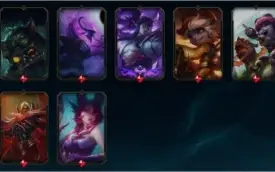 Conta Platina League of Legends com 421 skins (12 miticas)