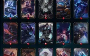 Conta Platina League of Legends com 421 skins (12 miticas)