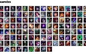 Conta ouro 4 com 114 Champs e 148 Skins + 2 Prestigios