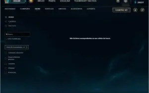 Conta league of legends com todas as skins da loja