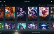 Vendendo conta de wild rift