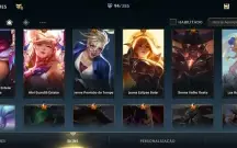 Vendendo conta de wild rift