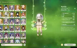 Genshin Impact - Ar57 , 11 Personagens T5 E 5 Armas T5 + Tig