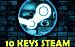 10 (dez) Keys Aleatórias Steam Promoçâo