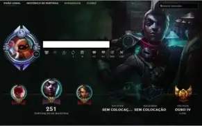 Conta de Lol