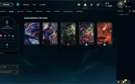 conta ouro league of legends