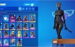 CONTA EPIC GAMES/FORTNITE Passe da Lince completo (season 7)