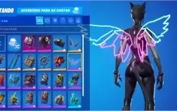 CONTA EPIC GAMES/FORTNITE Passe da Lince completo (season 7)