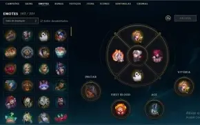 Conta LoL 235 skins